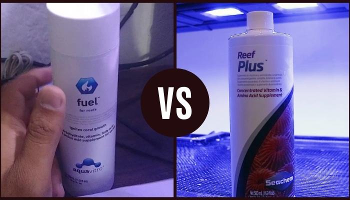 Difference Between Aquavitro Fuel and Reef Plus
