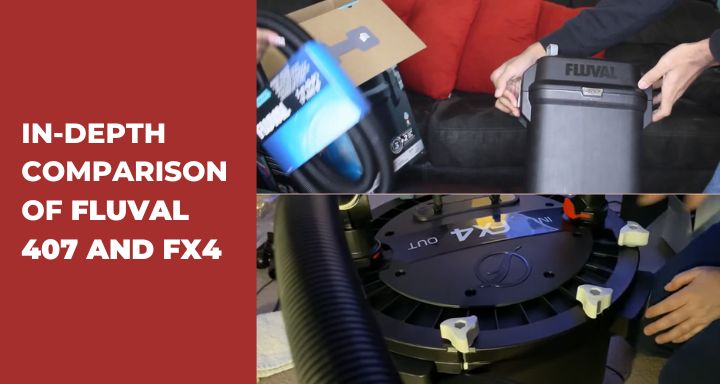comparison between Fluval 407 and fx4