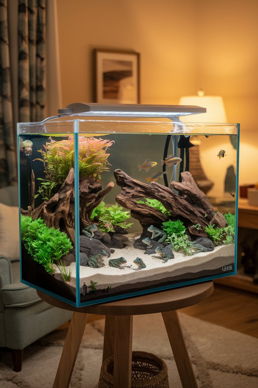 African Dwarf Frog Setup