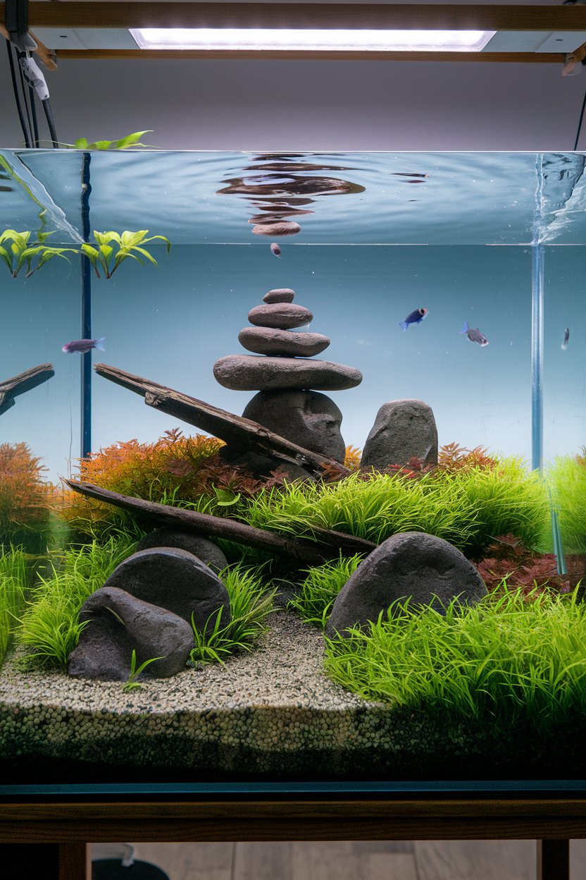 Iwagumi Style Aquarium