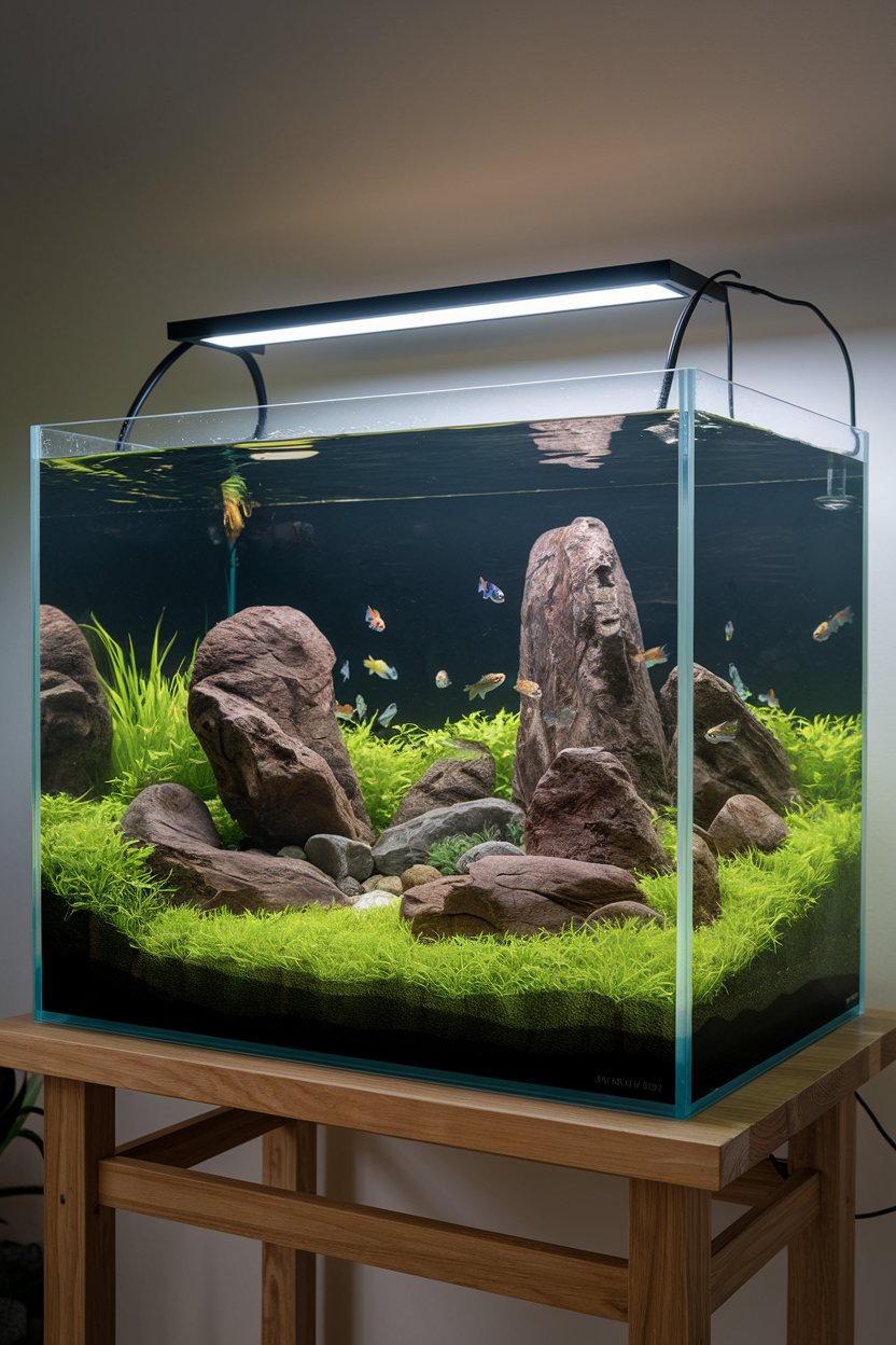 Iwagumi-Style Aquascape