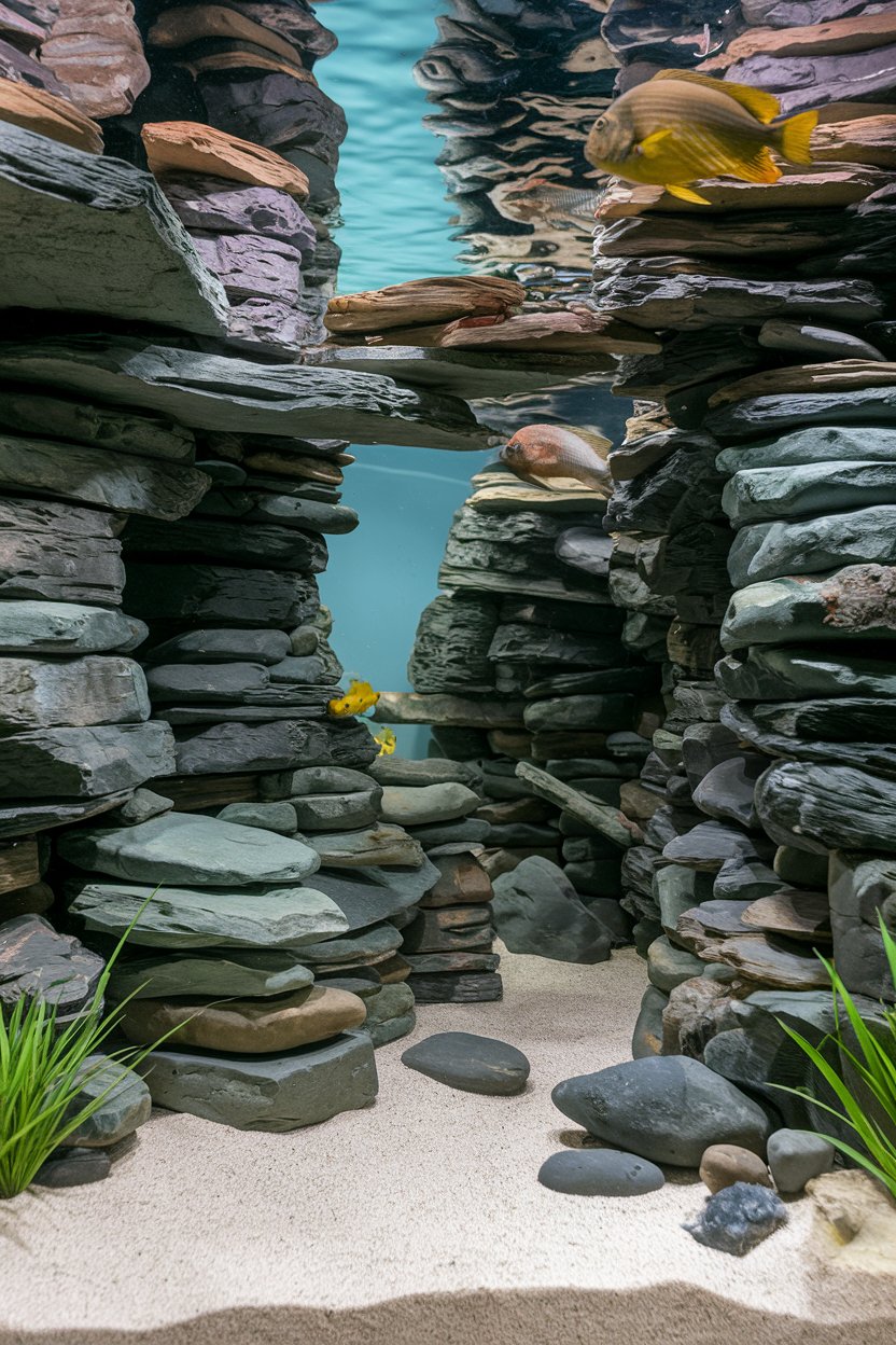Rocky Cichlid Habitat
