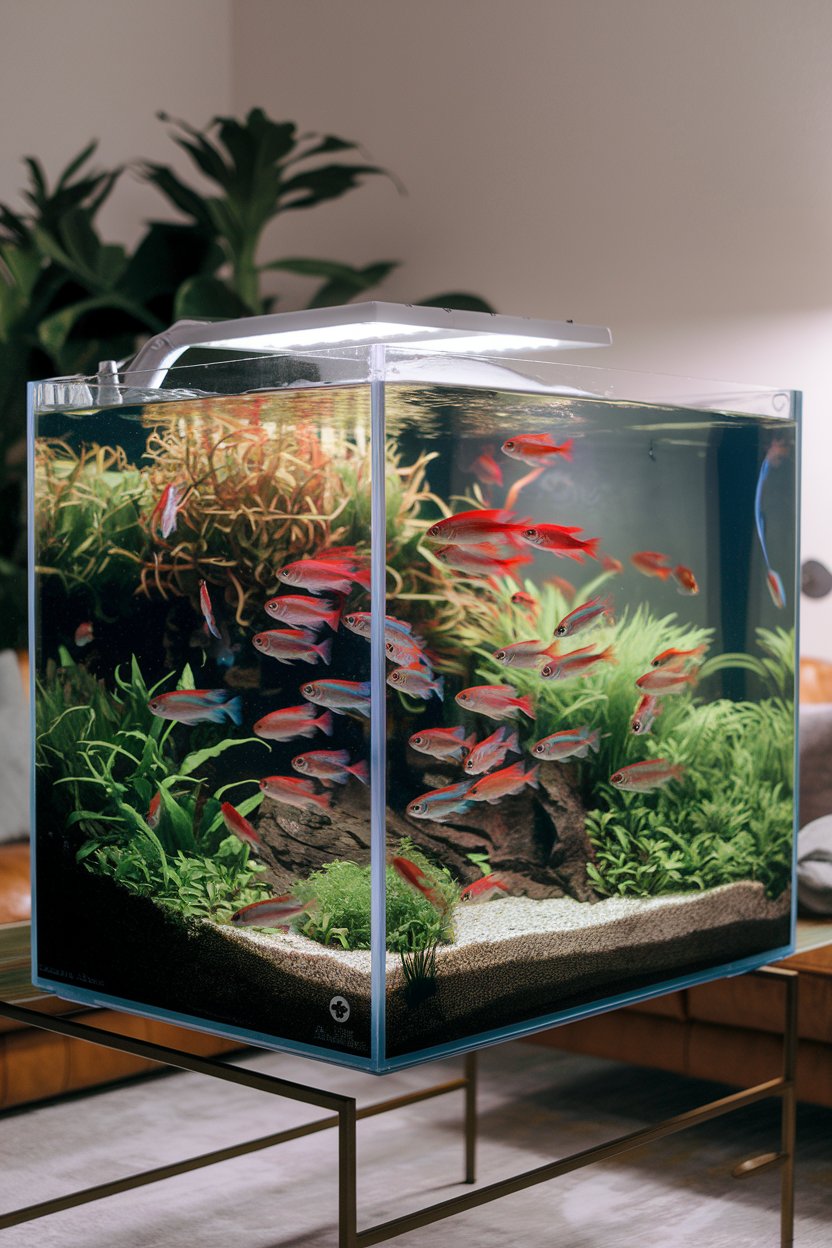 Single-Species Schooling Setup