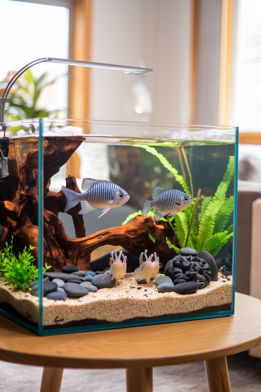 Zebra Danio and Corydoras Pairing